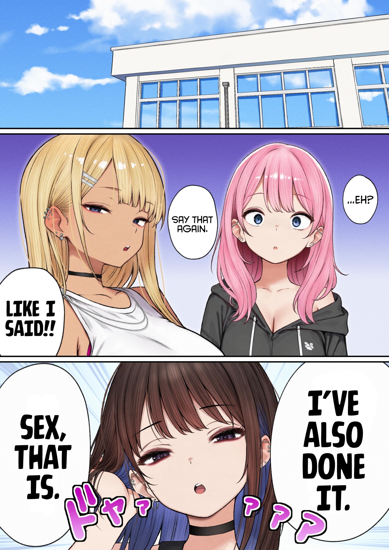 Hentai Manga Comic-The story of how my bedroom became my gyaru childhood friend's fuck-room-Read-40